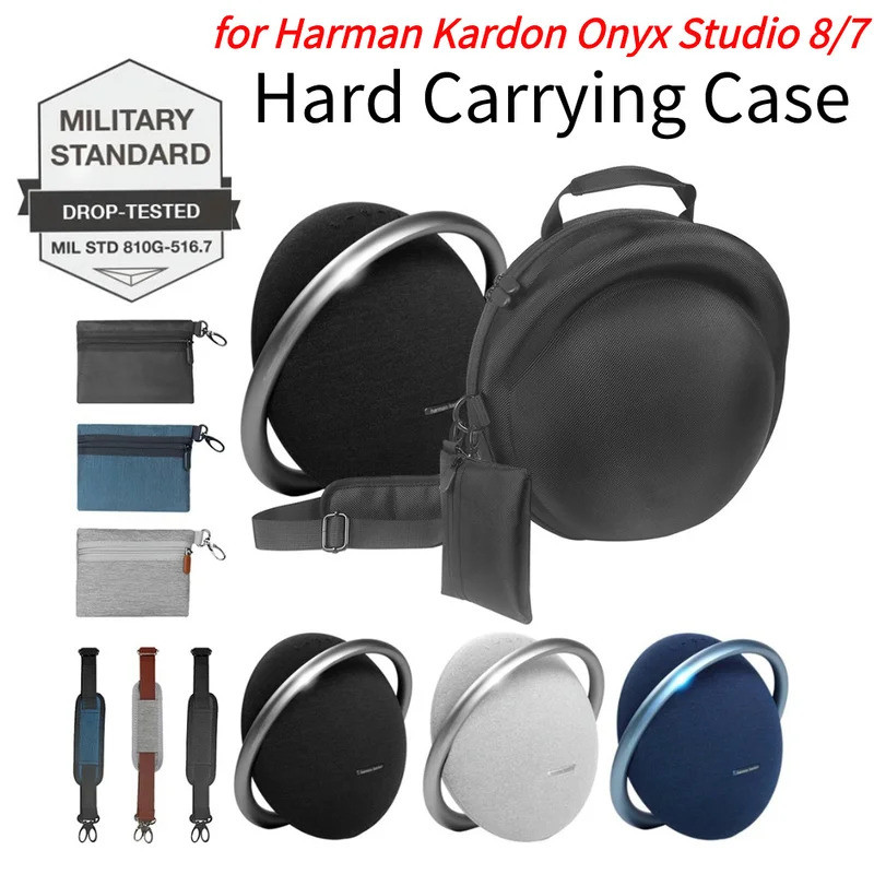 Hộp đựng EVA Túi đựng di động chống nước có dây đeo vai & Túi phụ kiện cho loa Harman Kardon Onyx St