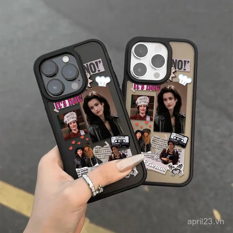 Ốp Điện Thoại Mờ Sáng Tạo Châu Âu Người Mỹ Cũ Bạn Thích Hợp Cho iPhone 16promax 15 14 13 12 11 pro m