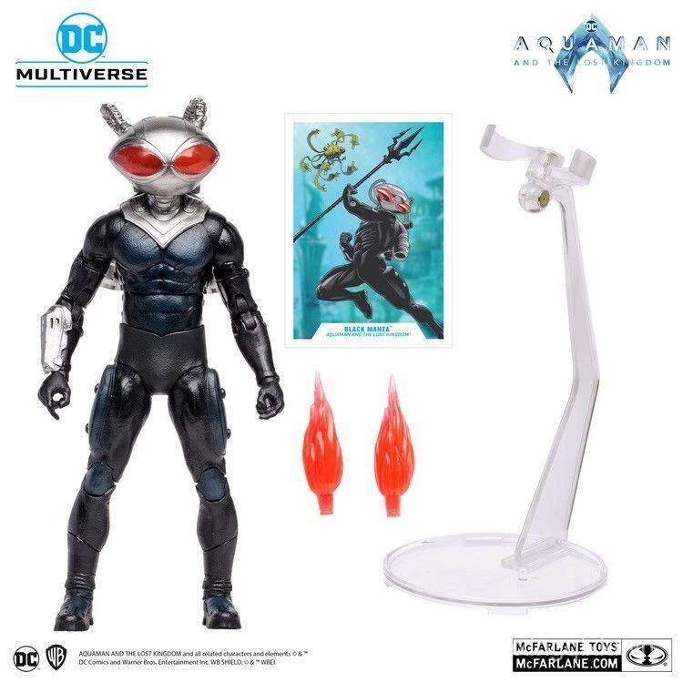 Sản Phẩm Mới 23cm Aquaman Hình Lost Kingdom 2 Đen Batman Nhân Vật Hành Động Đồ Chơi Batman Đồ Trang 