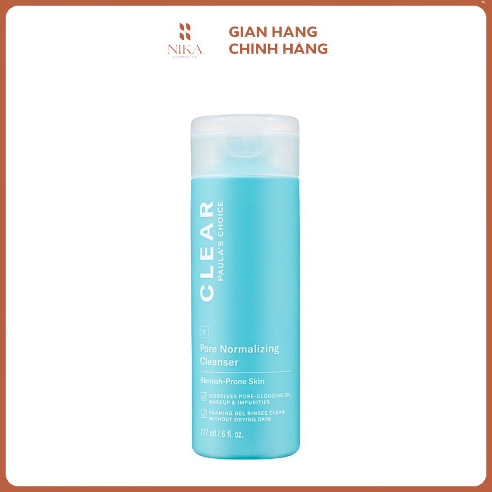 Sữa Rửa Mặt Paulas Choice Clear Pore Normalizing Cleanser 177ML