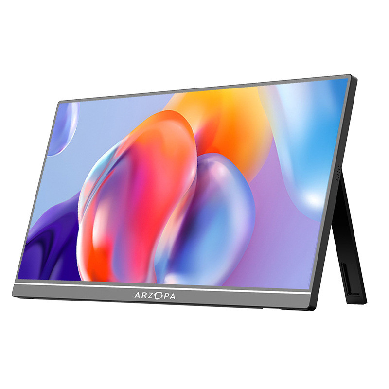 Màn hình di động ARZOPA 16.1 inch 144HZ, kết nối trực tiếp một dây với laptop và điện thoại, làm màn