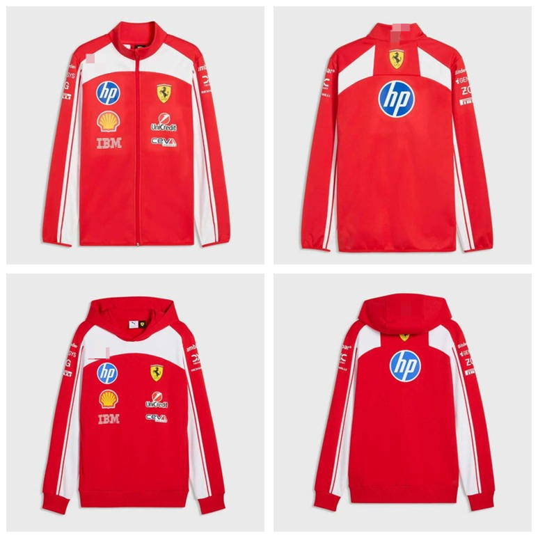 2026 2027 Scuderia Ferrari f1 Đội Áo Khoác Polo Áo Thun Scuderia Đội Ferrari Softshell Áo Thể Thao T