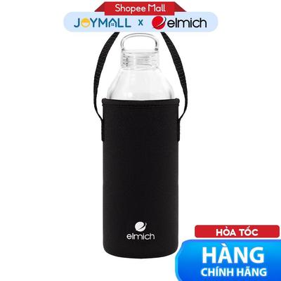 Bình Nước Thủy Tinh Elmich EL1316 Dung Tích 900ml, Hàng Chính Hãng, Bình Thủy Tinh Cao Cấp - JoyMall