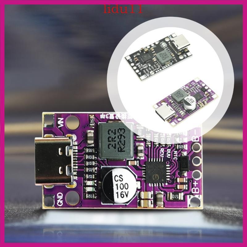 Mô-đun sạc lithium LID 2S 3S Type C USB 15W 8 4V 12 6V 1 5A