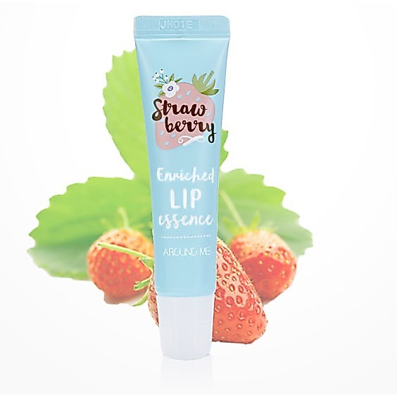 Dưỡng môi dâu Welcos Around me enriched lip essence strawberry 8.7g