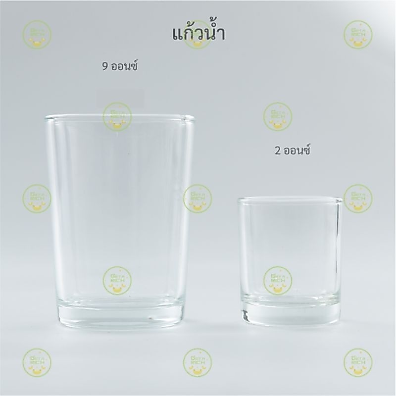 Thủy tinh nước cỡ 2 Ounce / 9 Ounce để cúng dường cho các nhà sư trong suốt