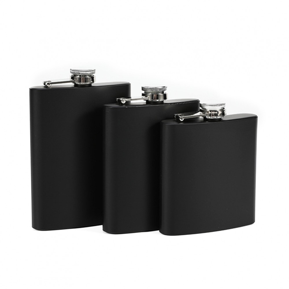 [DOLLDOLL-VN]Brand New Flask Water Bottle Sturdy 201 Stainless Steel Small Wine Jug