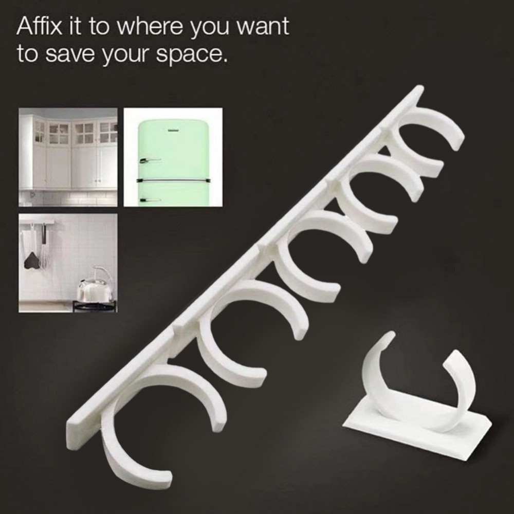 [DOLLDOLL-VN]Spice Gripper Strip ABS Gripper Strip Jar Rack Organizer Storage Holder