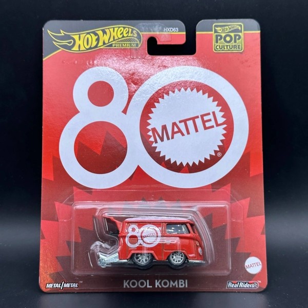 Mô hình xe JBL68 Hot Wheels Premium - 80th Anniversary Mattel Kool Kombi