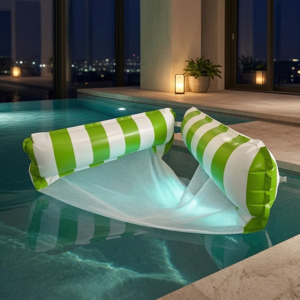Phòng Chờ Bể Bơi Có Ghế Lưới Có Thể Gập Lại Bể Bơi Bơm Hơi Lounger Lounger Lounger Thoải Mái Ổn Định