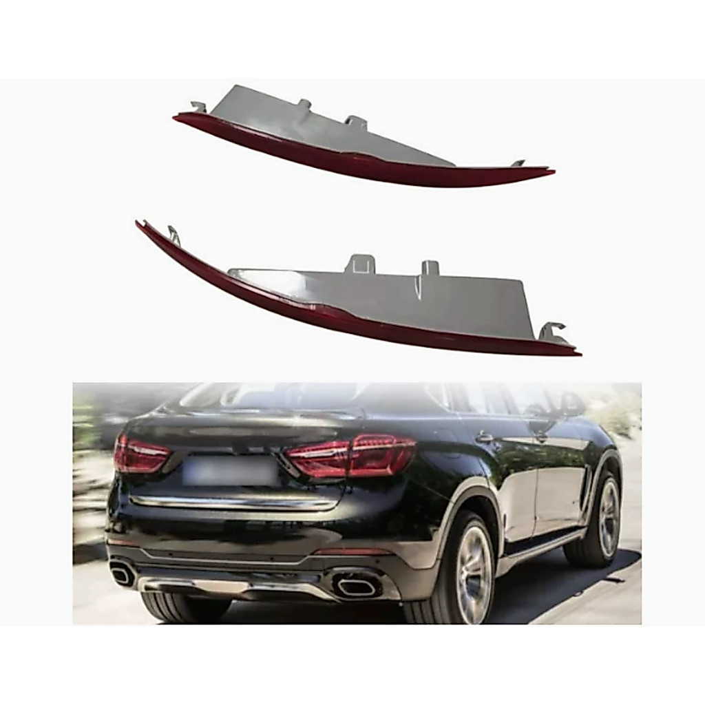 Thích hợp cho 2014-2018 BMW BMW X4 X6 G02 F16 Dải phản quang cản sau