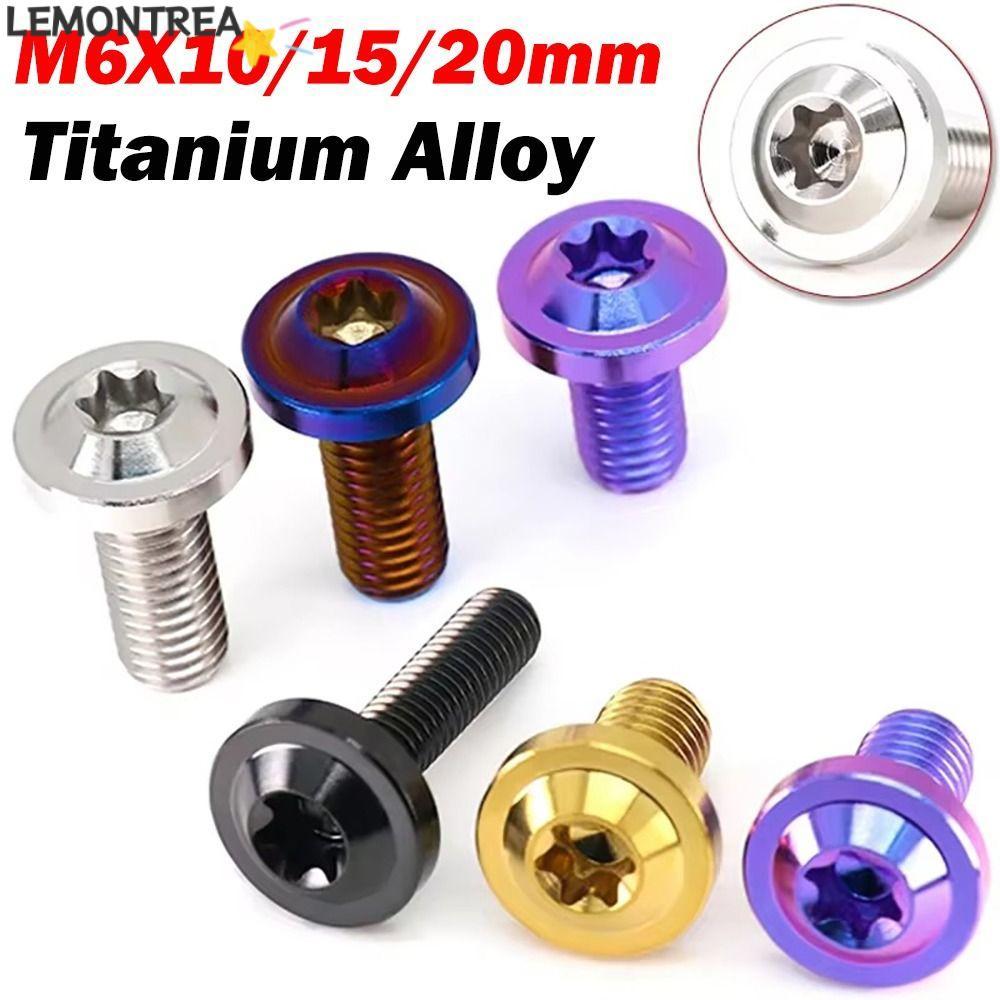Bu lông titan LEMONTREAL, M6x20 với vít đầu Torx, Vít titan M6x10 M6x15 chất lượng cao