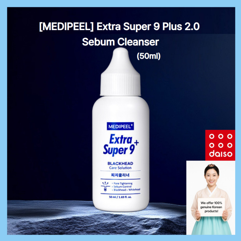 🇰🇷 [MEDIPEEL] Sữa rửa mặt bổ sung Super 9 Plus 2.0, 50ml
