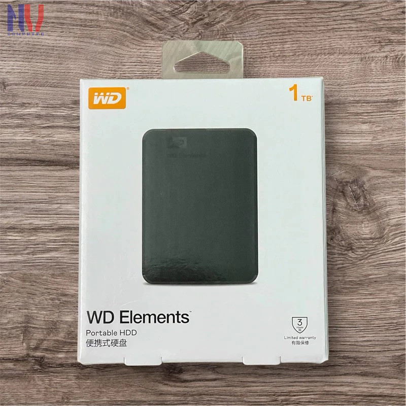 Ổ Cứng Di Động HDD WD Elements 500GB 1TB Hàng CTY FULL BOX - Bảo Hành 12 tháng