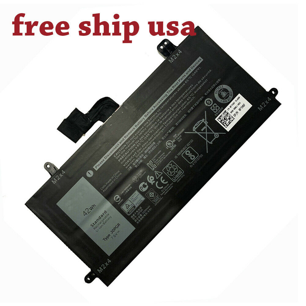Pin Laptop Dell Latitude 5285 Tablet  Latitude 5290 2-in-1 Dell J0PGR 42WH 0PGR JOPGR 0FTH6F FTH6F 0