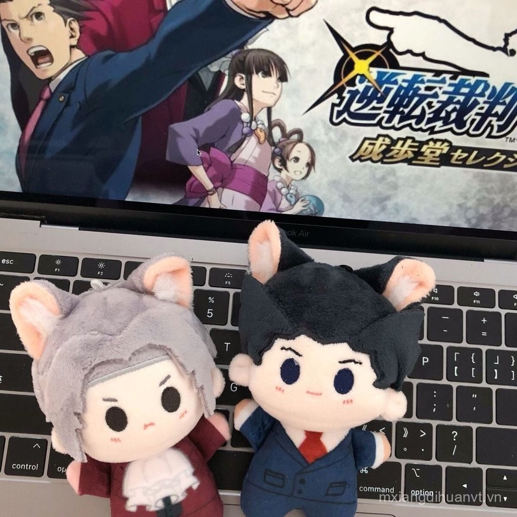 Ace Attorney Anime Plush Doll Plushie Đồ chơi nhồi bông 10CM