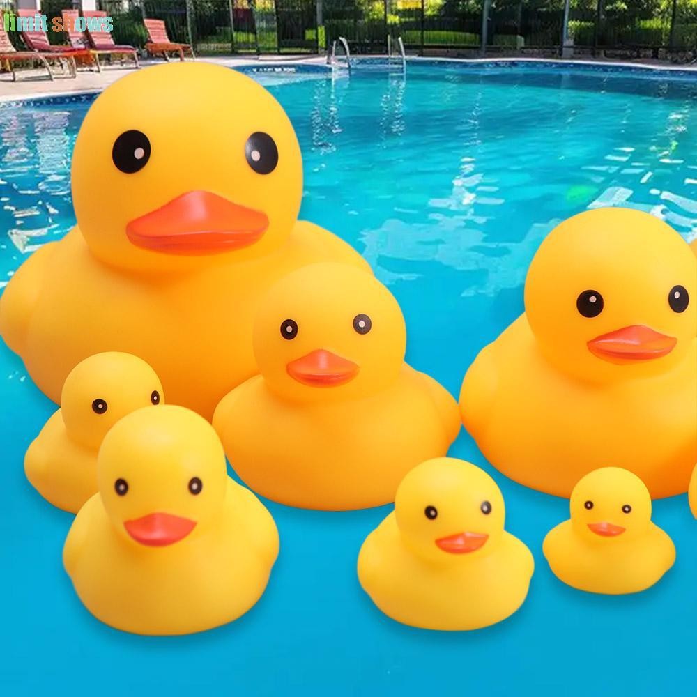 GIỚI HẠN HIỂN THỊ Vịt với đồ chơi tắm âm thanh Bóp âm thanh Vịt vàng Đồ chơi tắm cho bé Vịt vàng Đồ 