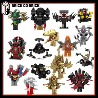  Skibidi Toilet Nhiều Gạch Mô hình Titan Clock Man Titan Titan Drill Man Mô hình Titan Camera Man 669F 