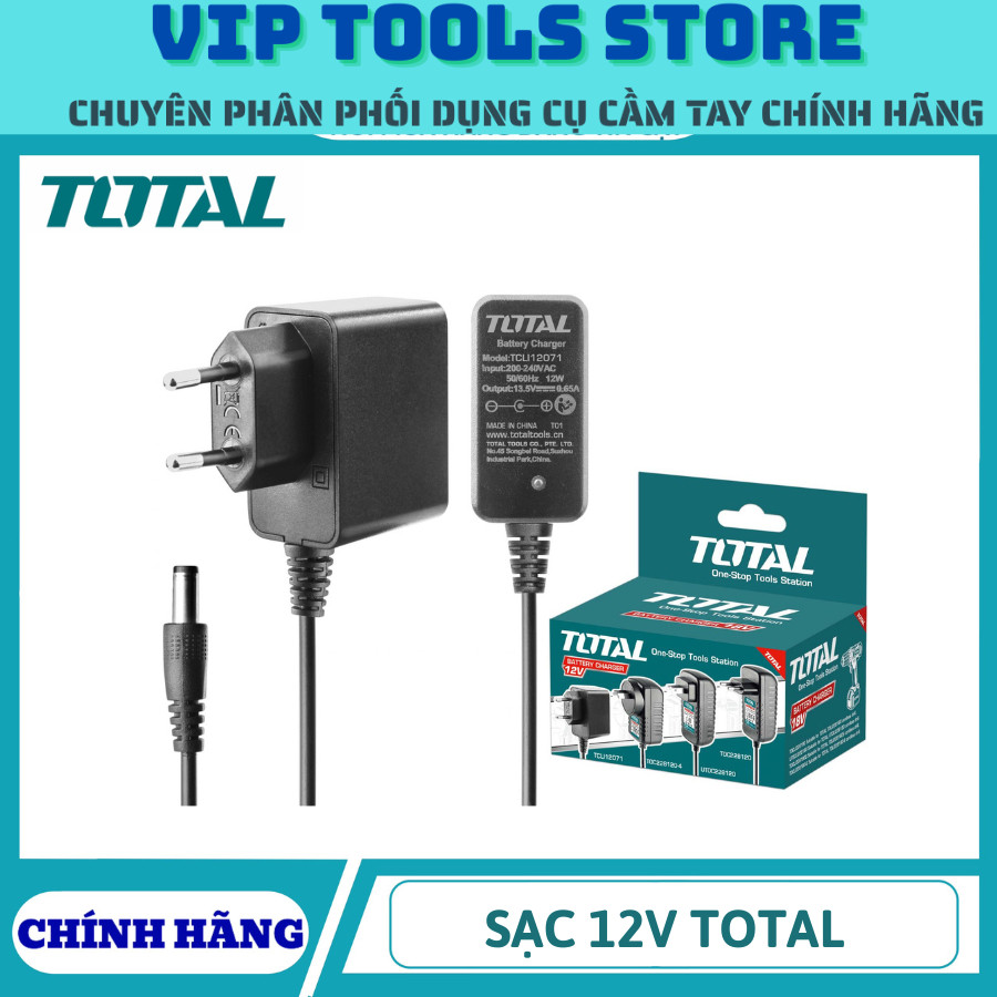 TOTAL Sạc pin 12V TCLI12071 (S12)