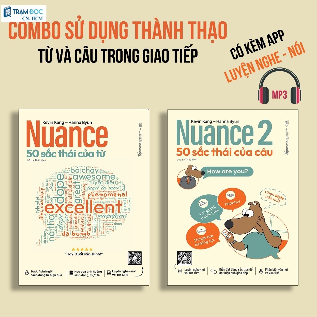 Sách - Nuance: 50 Sắc Thái Của Từ + 50 sắc thái của câu