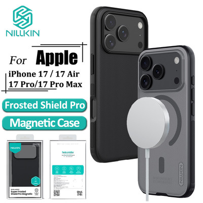 Ốp điện thoại Từ Tính Nillkin Cho iPhone 17 Pro Max 17 Pro 17 Air Case Super Frosted Shield Pro Ốp điện thoại Chống Sốc