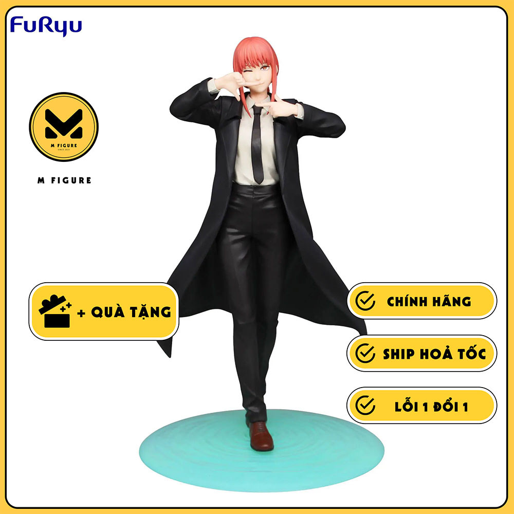MÔ HÌNH Makima - Chainsaw Man - Exc∞d Creative (FuRyu) FIGURE CHÍNH HÃNG