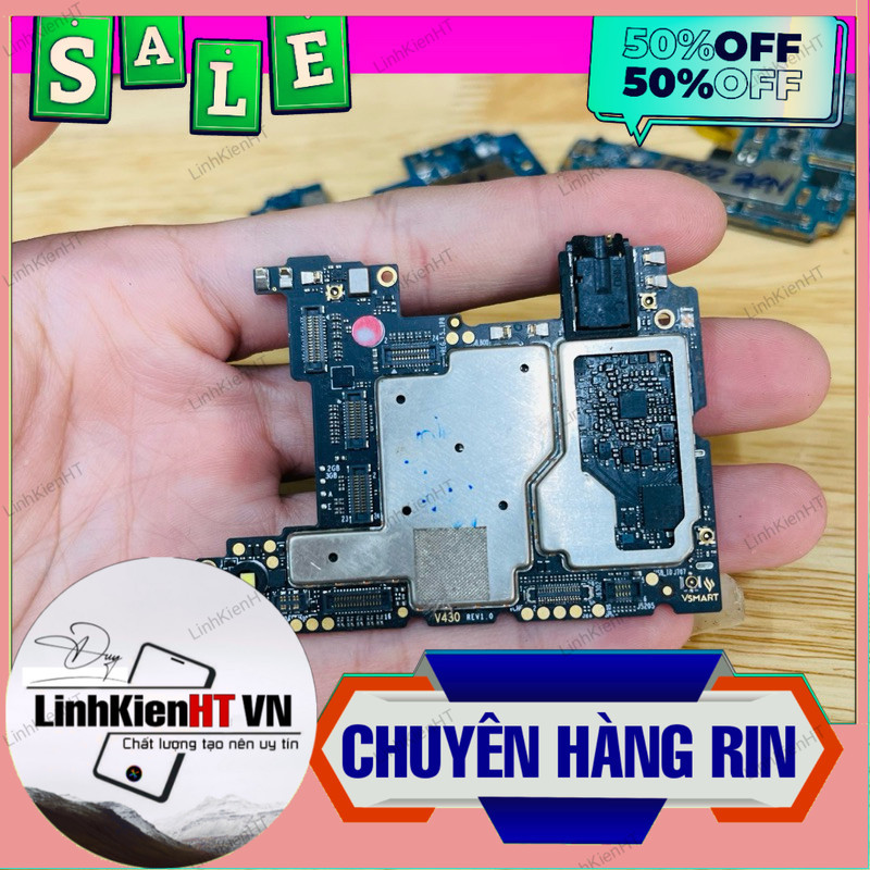 Main Xác Vsmart Joy 3 - Main Còn Nguồn - Main Phế Lấy Linh Kiện Sữa Chửa