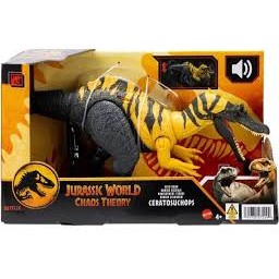Đồ chơi khủng long JCL66 Jurassic World Wild Roar Ceratosuchops Action Figure cho bé từ 3 tuổi