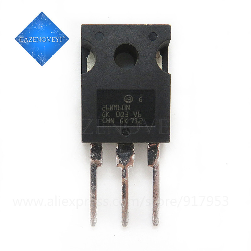 5 Mảnh STW26NM60N STW26NM60 26NM60N W26NM60 TO-247 chip