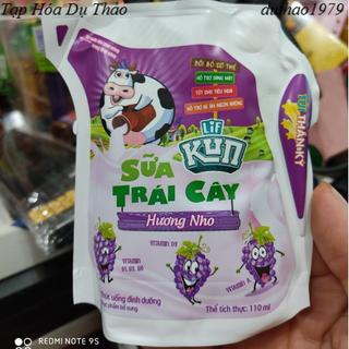 Sữa Kun túi các vị túi 110ml (combo 5 túi)