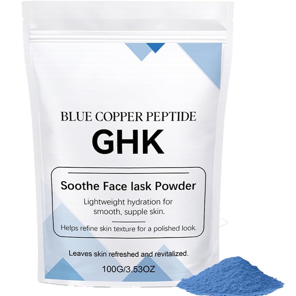 Ghk-CuCopperPeptidePowder, Bột mặt nạ Ghk-CuCopperPeptide, Dưỡng ẩm sâu, Làm mới không trầy xước, Nh
