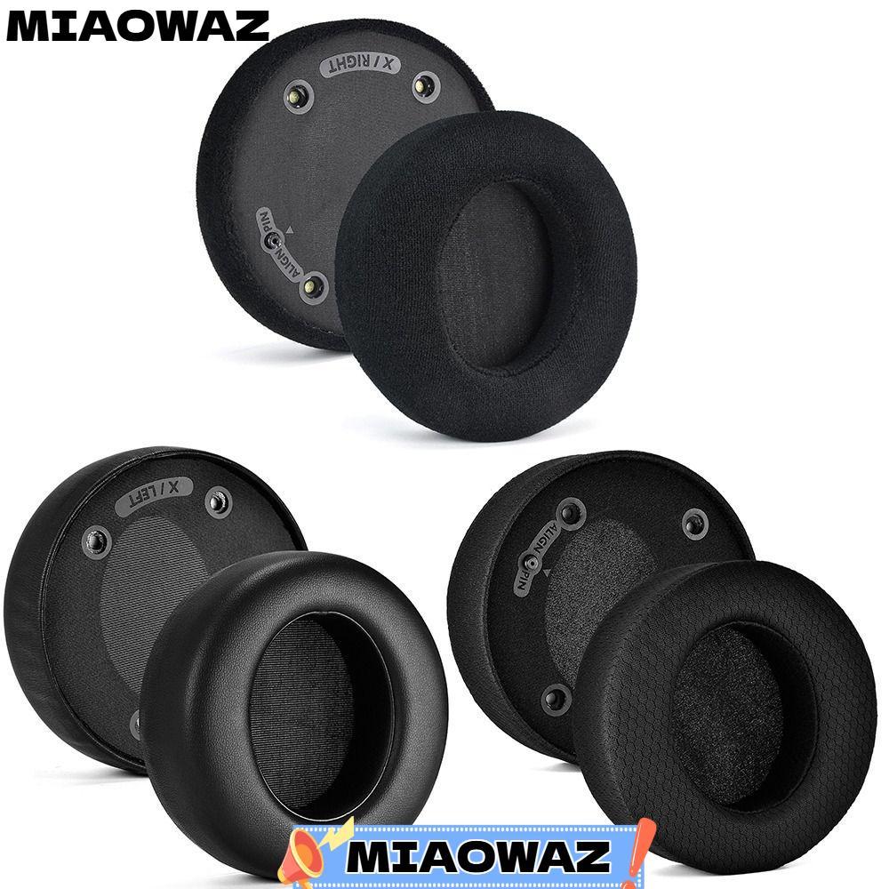 MIAOWAZ 2 Miếng Đệm Tai Nghe, Miếng Đệm Tai Thay Thế Da Protein, Phụ Kiện Sửa Chữa Tai Nghe Phần Tai