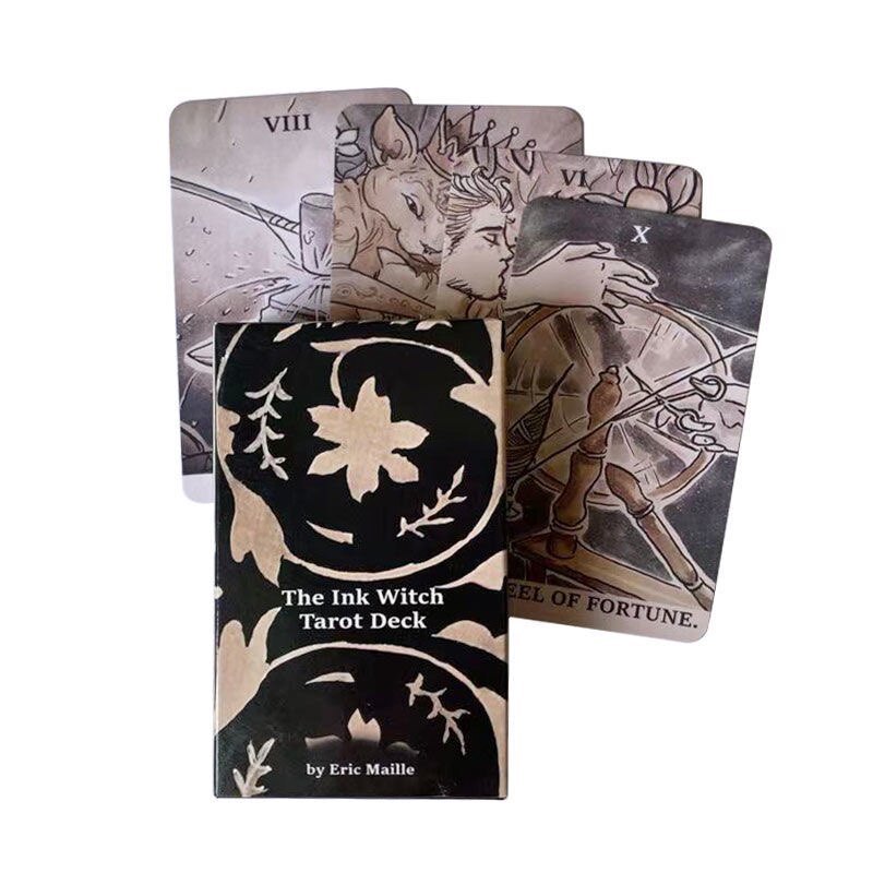 Hàng sẵn có Ink Tarot The Ink Witch Tarot English Board Game Card Game Solitaire20260614