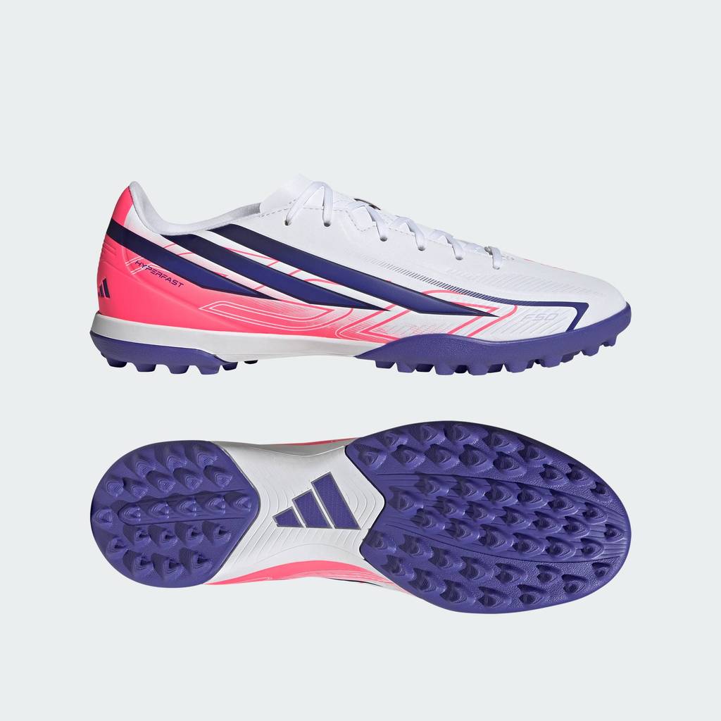 adidas Bóng đá Giày Bóng Đá F50 HYPERFAST CLUB Turf Unisex trắng KJ3409