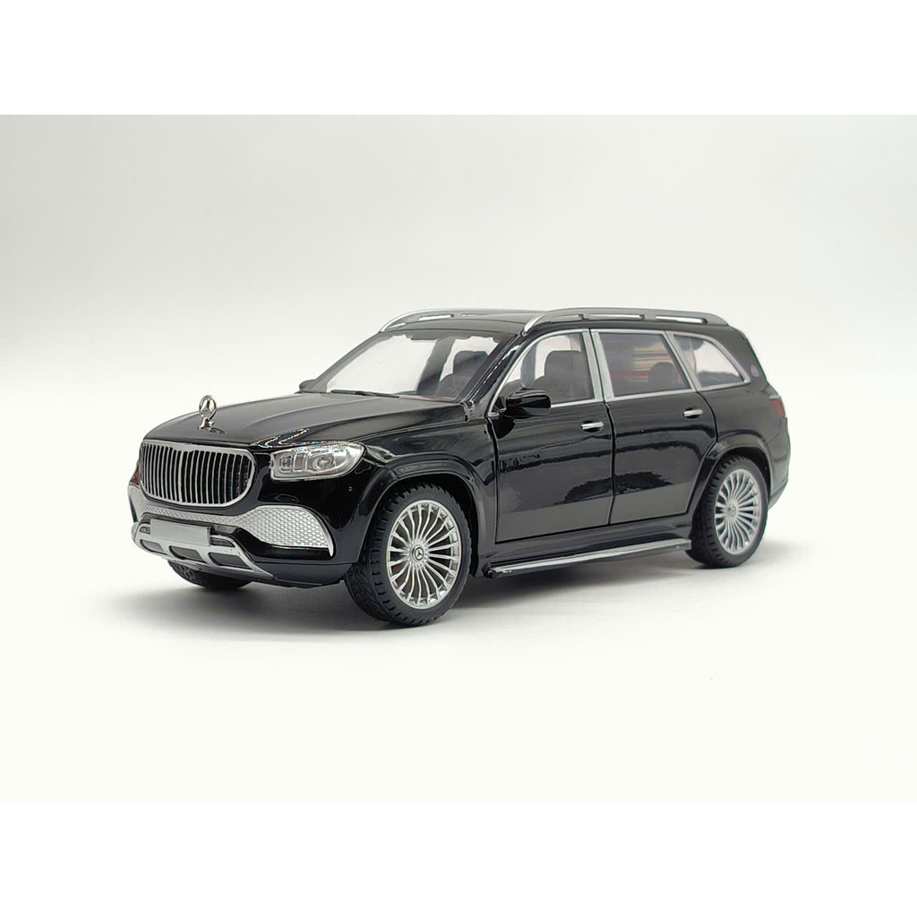 Mô hình xe Mercedes Maybach GLS600 Tỷ lệ 1/24 chất liệu kim loại, sơn tĩnh điện, chi tiết bền đẹp nh