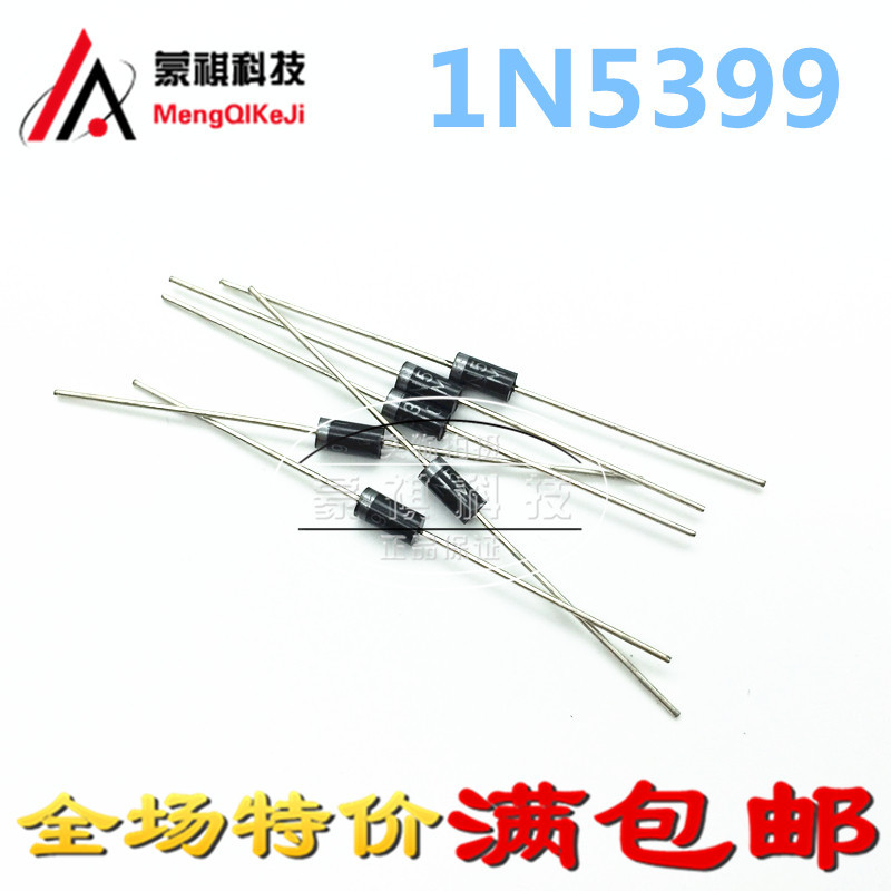 Diode chỉnh lưu 1N5399 IN5399 1.5A / 1000V In-Line công suất cao