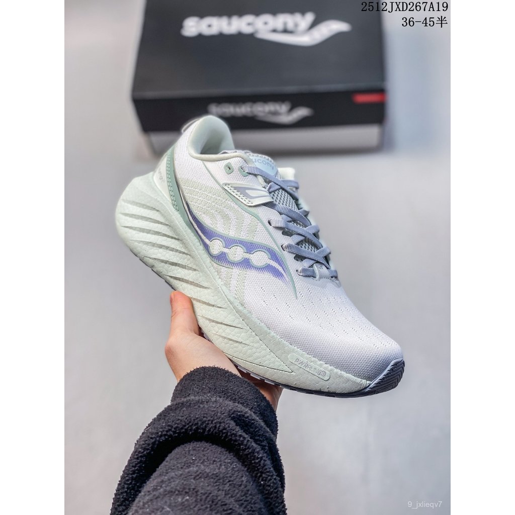 Giày Saucony Triumph 22 sneaker unisex daily running breathable cushioning comfort durable chính hãn
