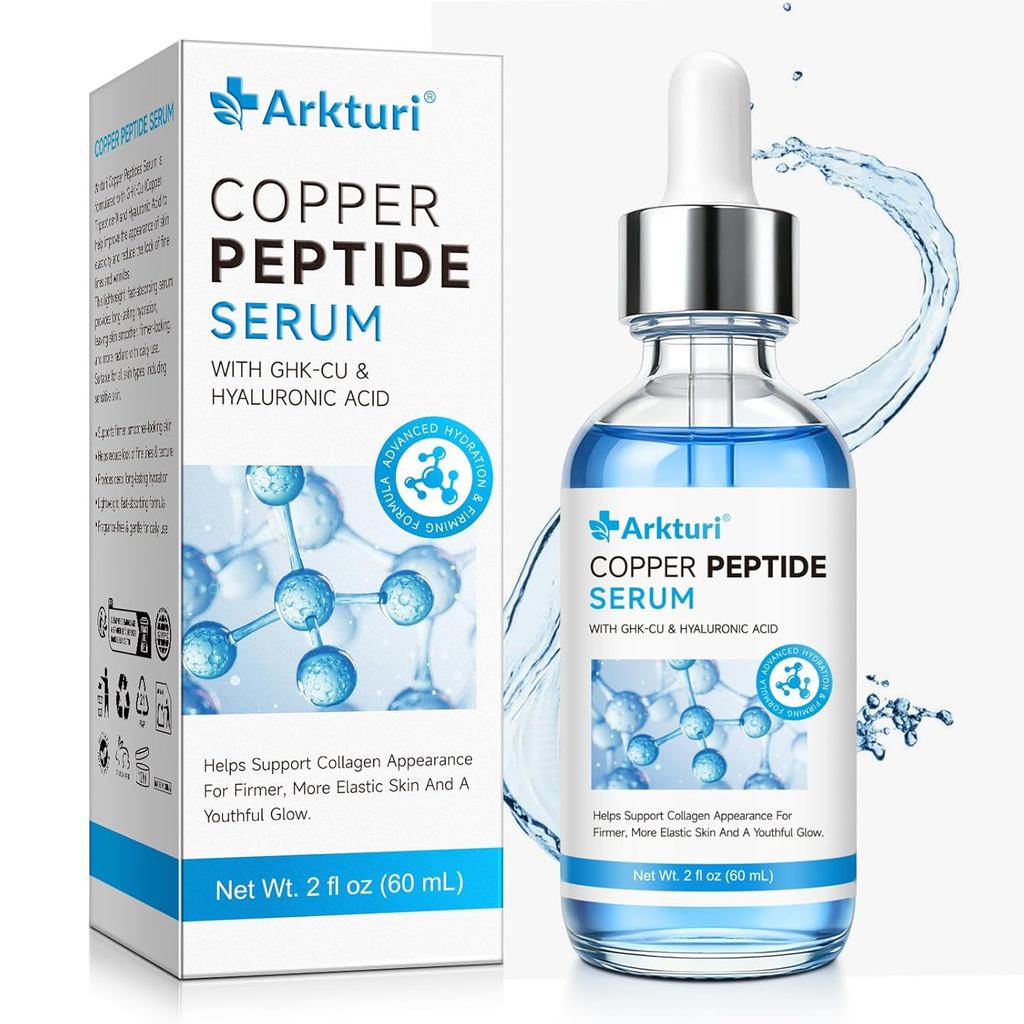 GHKCu Copper Peptide Serum, GHK-Cu Peptide Serum, Copper Peptide Serum cho mặt - Làm săn chắc, Sửa c
