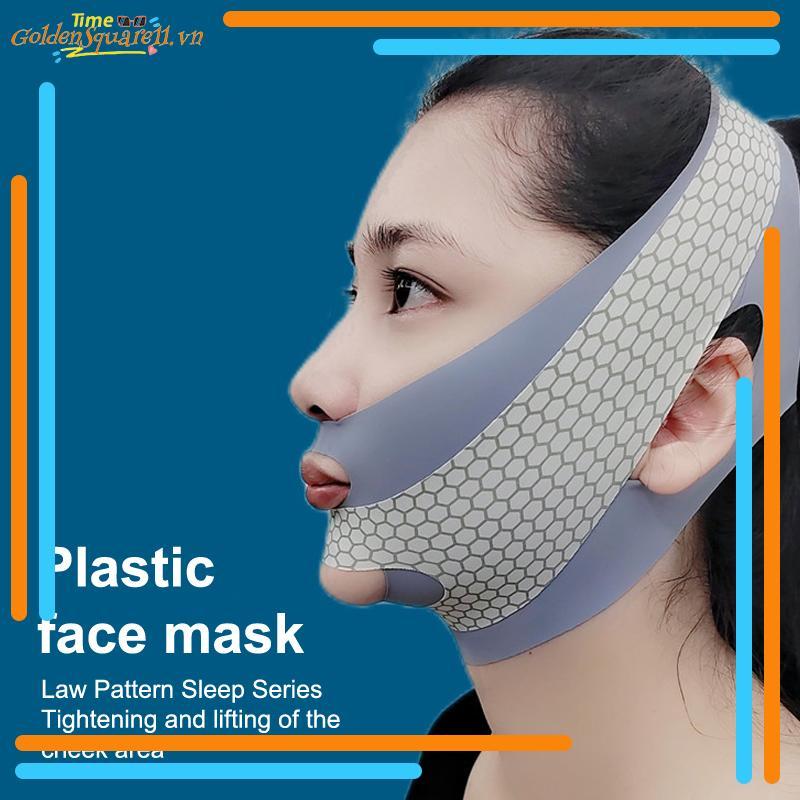 GoldenS Face-Lift With Sleep Face V Shaper Facial Slimming Bandage Relaxing Shape Lift Giảm Double C
