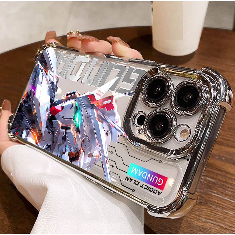 Ốp Điện Thoại Anime Gundam Cho OPPO A79 5G A78 A98 A58 A3S A5S A12 A17 A38 A18 A16 A15 A15S A54 A77 