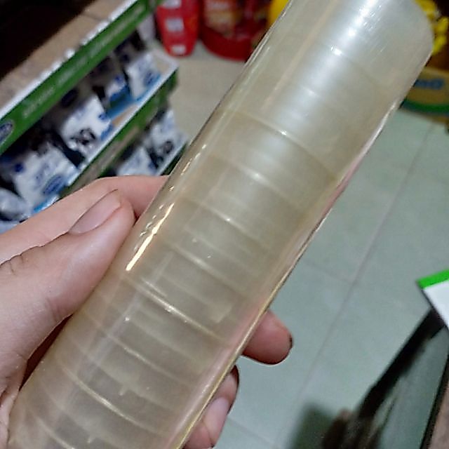 10 cuồn băng keo trong 1.5cm