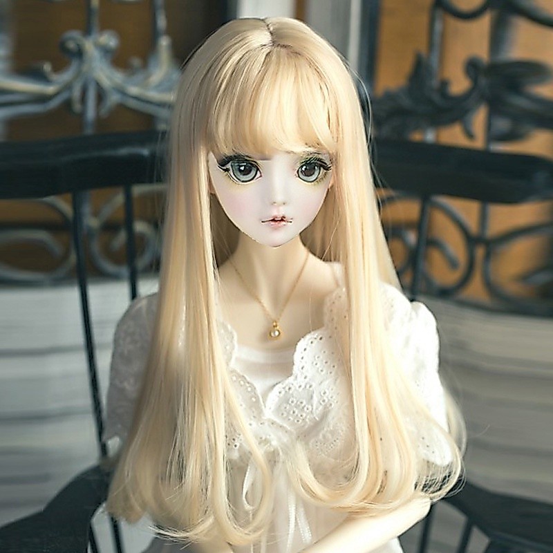Tóc Giả Dài 60cm Cho Búp Bê 1 / 3 bjd