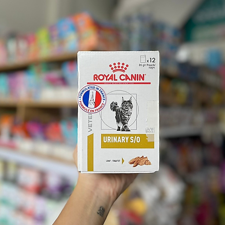 ROYAL CANIN URINARY S/O WET (VÀNG) HỘP 12 GÓI