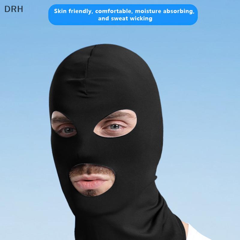 DRH Thoáng Khí Xe Máy Full Mặt nạ Mũ Motocross Xe Máy Mũ Bảo Hiểm Moto Cưỡi Ne Mặt Hood Moto Mask VN
