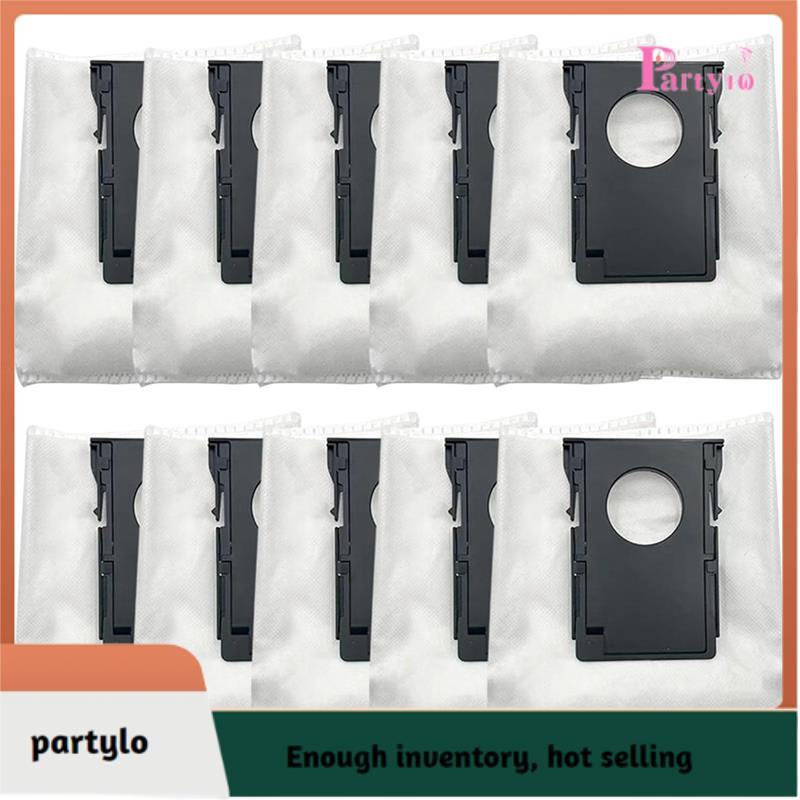 [partylo] 10 Chiếc Túi Hút Bụi Cho W20 W20 Pro Cho J20 Robot Hút Bụi Thay Thế Túi Bụi Phụ Kiện