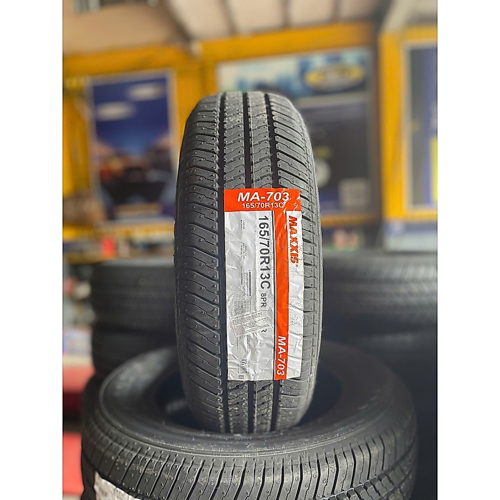 Lốp 165/70R13C Maxxis Thái Lan 8PR MA703 (Date2026); Lốp Maxxis; lốp xe điện; lốp xe 7 tạ 700kg