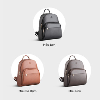 Balo Lata (Thời trang nữ cá tính cỡ trung - Balo da BAL74)