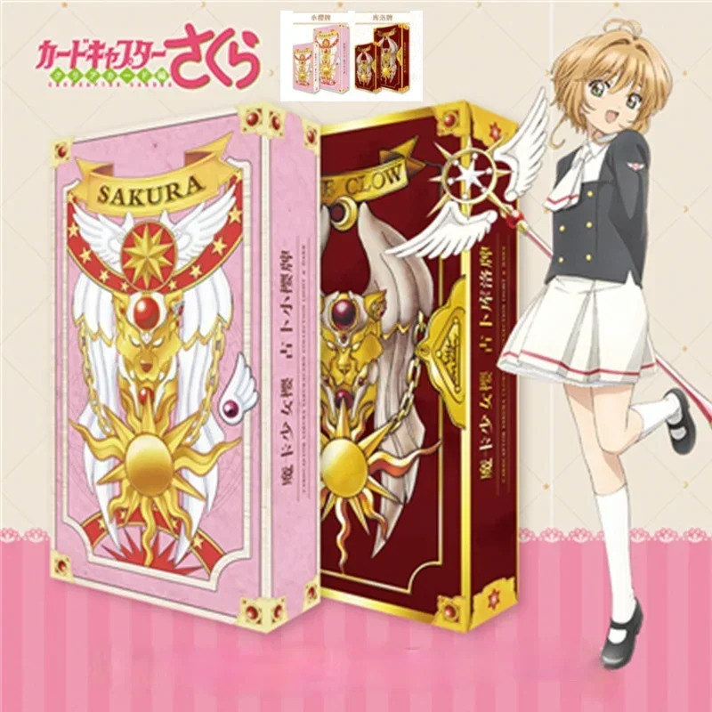 1 Bộ Anime Cardcaptor Clow Card Cosplay Đạo Cụ SAKURA Card captor Sakura Cards kawaii Wands Bé Gái B