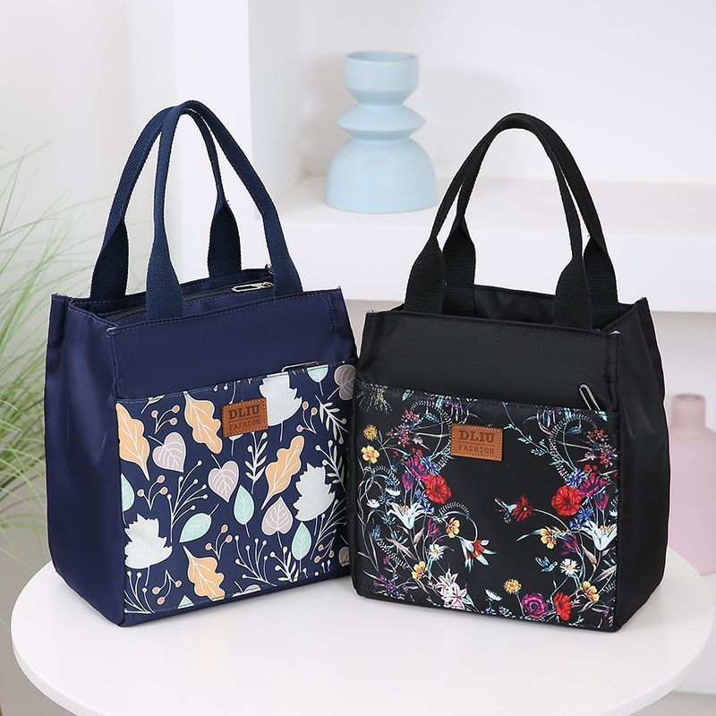Insulated BagThermal Bag Bento Bag Lunch Box Carrier Picnic Bag  Picnic Cooler Insulated Lunch Box B