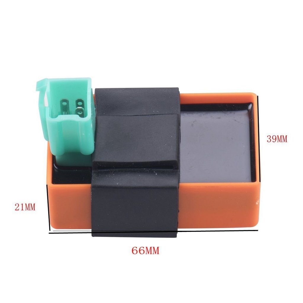 Cục IC đánh lửa 5 chân AC xe cào cào Apollo 90cc 110cc màu cam bản độ mở tua tăng tốc mạnh mẽ bán ch
